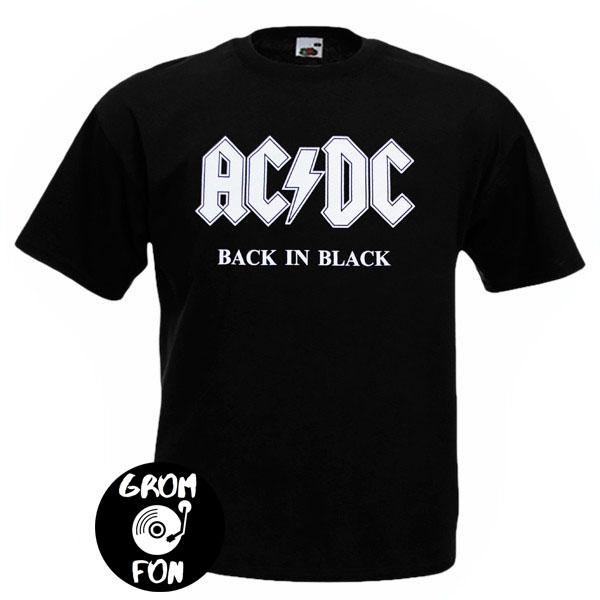 Футболка AC DC Back In Black