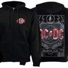 Толстовка на змейке AC/DC Black Ice-3 большое лого