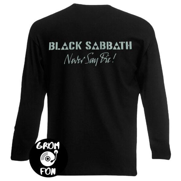 Футболка длинный рукав BLACK SABBATH Never Say Die