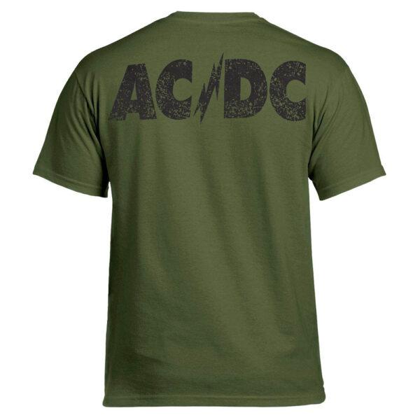 Футболка AC/DC Jailbreak оливковая
