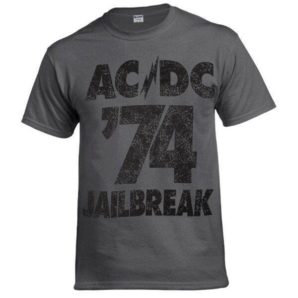 Футболка AC/DC Jailbreak графитовая