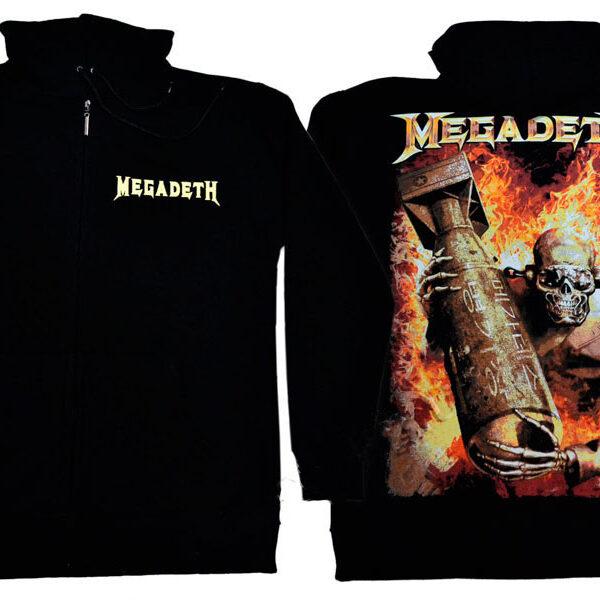 Толстовка на змейке MEGADETH Arsenal of Megadeth
