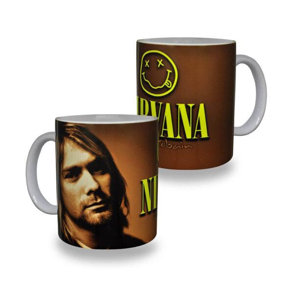 Чашка NIRVANA Kurt Cobain 2