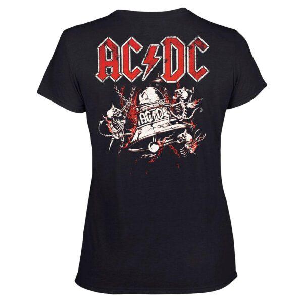 Футболка женская AC/DC Hell's Bell колокол