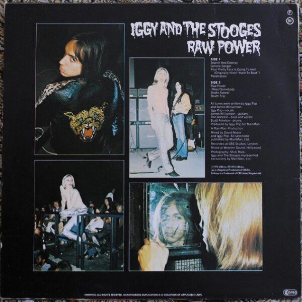 Iggy And The Stooges ‎– Raw Power