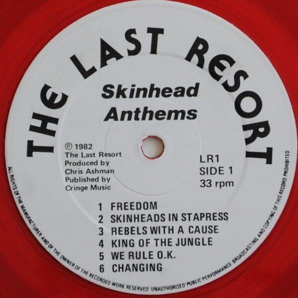 Last Resort ‎– A Way Of Life - Skinhead Anthems