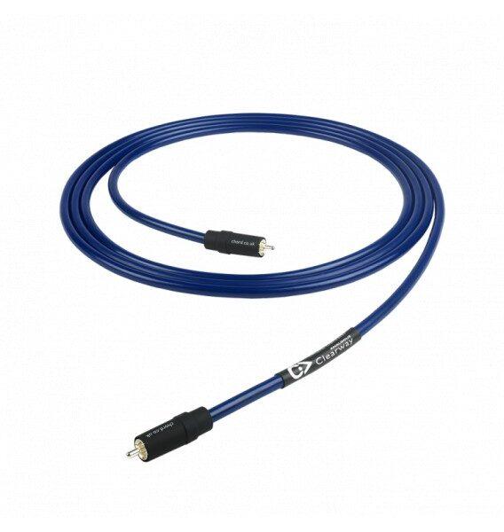 Сабвуферный кабель Chord Clearway 1RCA to 1RCA Sub 3 м Blue