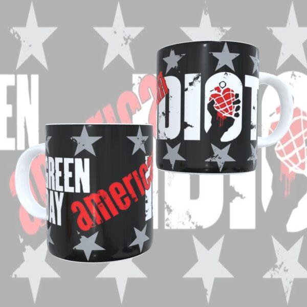 Чашка Green Day American Idiot