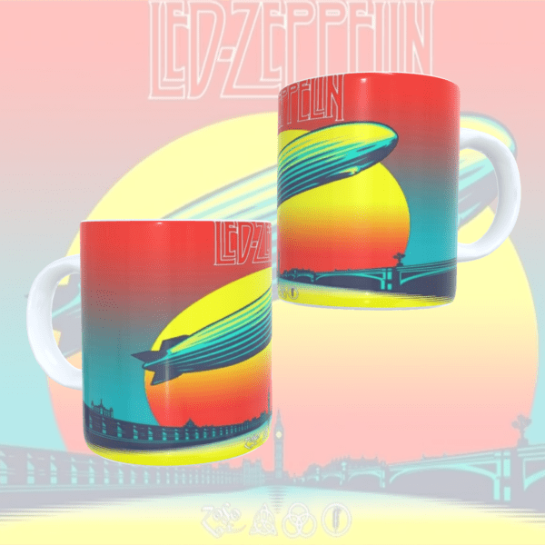Чашка Led Zeppelin (Zoso Сolored)
