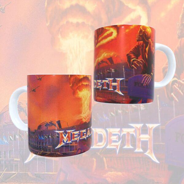 Чашка Megadeth Peace Sells