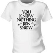 Футболка Game Of Thrones You Know Nothing Jon Snow жіноча