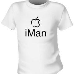 Футболка iMan Steve Jobs