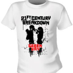 Футболка Green Day 21st Century Breakdown White