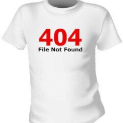 Футболка 404 File Not Found