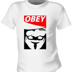 Футболка Obey Guy Fox