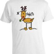 Футболка New Year Rudolph