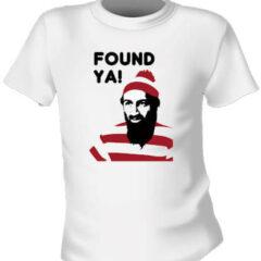 Футболка Found Ya Bin Laden