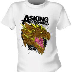 Футболка Asking Alexandria Dragon Color