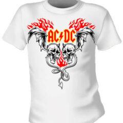 Футболка AC/DC Devils White