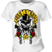 Футболка Guns n Roses Skull With Guns Color