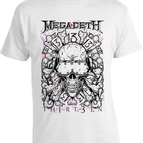 Футболка Megadeth Th1rt3en