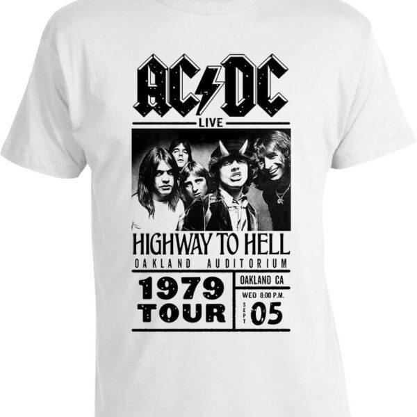 Футболка AC/DC Highway To Hell 1979 Tour