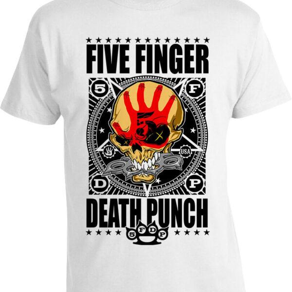 Футболка Five Finger Death Punch Skull Pattern