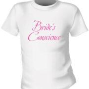 Футболка Девичник Bride's Conscience