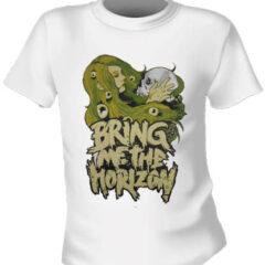 Футболка Bring Me The Horizon Girl And Skull White