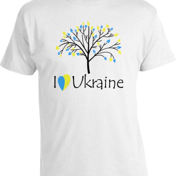 Футболка I Love Ukraine Tree