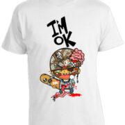 Футболка Skateboard I Am Ok