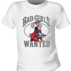 Футболка Bad Girls Wanted Harley Quinn