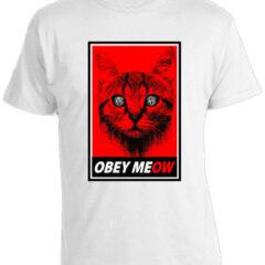 Футболка Obey Meow