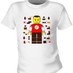 Футболка Big Bang Theory Sheldon Cooper Lego