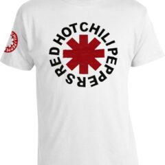 Футболка Red Hot Chili Peppers Logo White