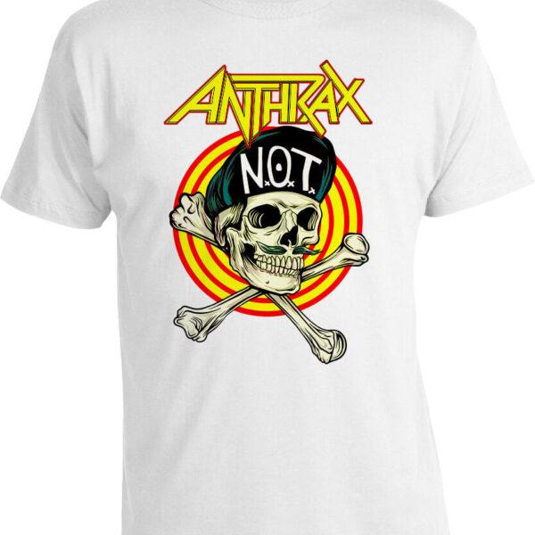 Футболка Anthrax Not Man Skull