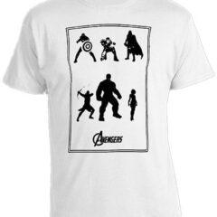 Футболка Avengers Silhouettes