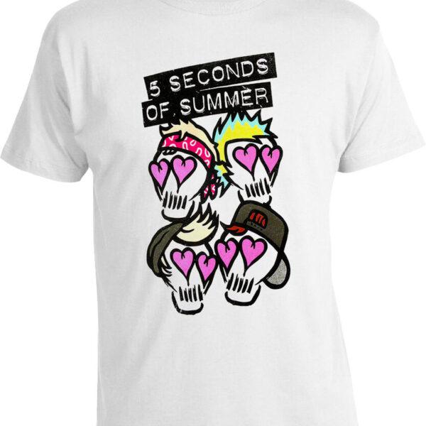 Футболка 5 Seconds of Summer Skull