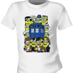 Футболка Dr Who Minions All Doctors