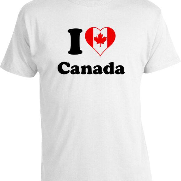 Футболка I Love Canada