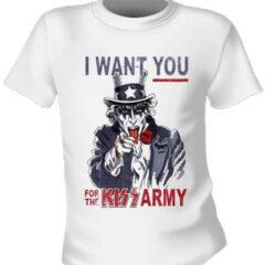 Футболка Kiss Army I Want You