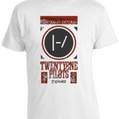 Футболка Twenty One Pilots White Grey