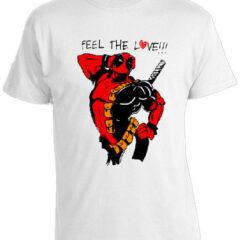 Футболка Deadpool Feel The Love