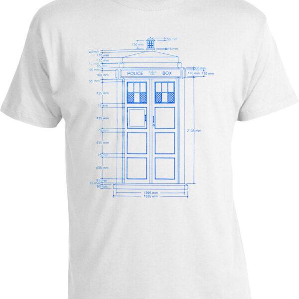 Футболка Doctor Who Tardis Dimensions