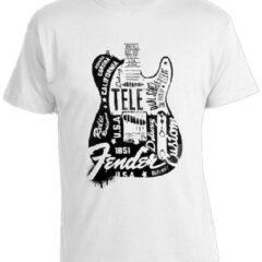 Футболка Fender Guitar Text