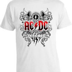 Футболка AC/DC Black Ice White