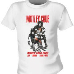 Футболка Motley Crue Vintage World Tour 1983