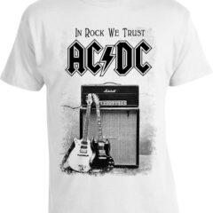 Футболка AC/DC In Rock We Trust Guitars