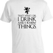 Футболка Game of Thrones That's What I Do I Drink