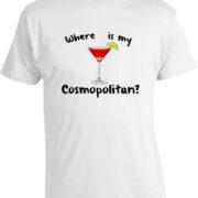 Футболка Where is My Cosmopolitan